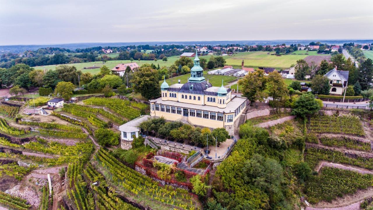 Spitzhaus Hotel Radebeul Exterior foto